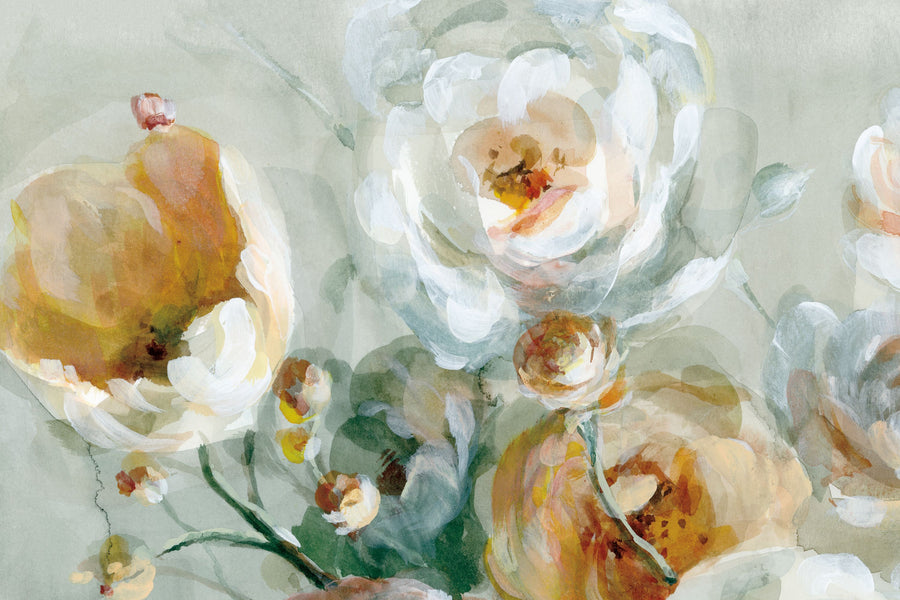 Fall Blossoms Panel III Mural Wallpaper