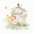 Soft Meadow VIII Mural Wallpaper - pure wallpaper artwork