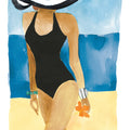 Mallorca Girl One Piece Mural Wallpaper - pure wallpaper artwork