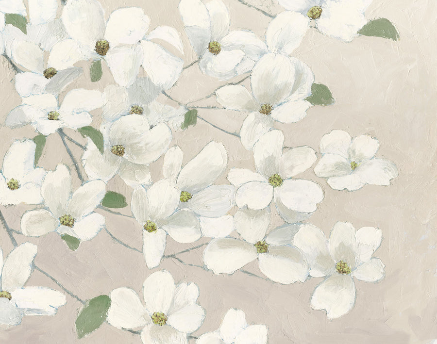 Dogwood Darlings Mural Wallpaper