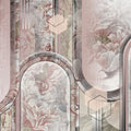 Modern Rose Mural Wallpaper - pure wallpaper artwork