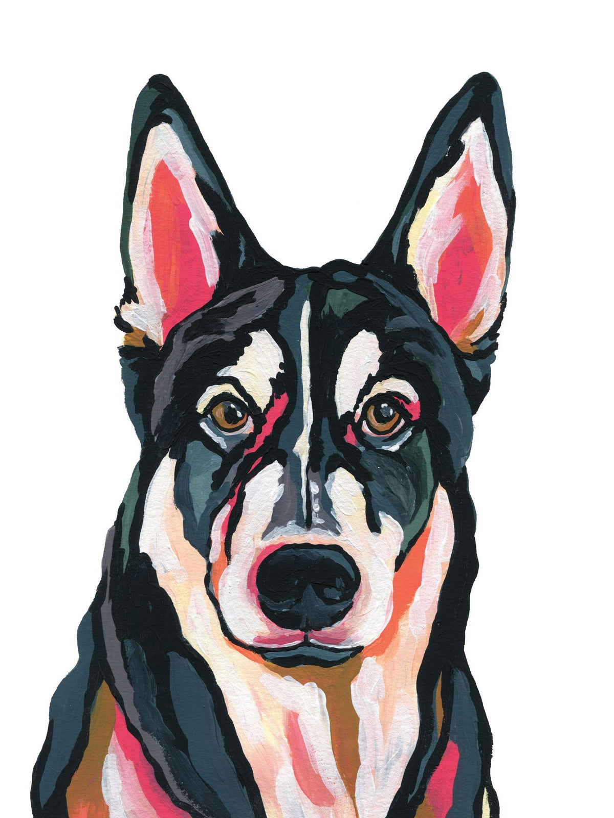 Husky Mural Wallpaper - pure wallpaper artwork