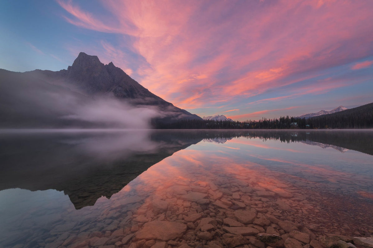 Emerald Lake Mural Wallpaper - pure wallpaper artwork