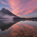 Emerald Lake Mural Wallpaper - pure wallpaper artwork