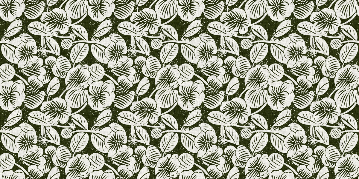 Country Floral Mural Wallpaper - pure wallpaper artwork