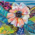 Island Flowers Mural Wallpaper - pure wallpaper artwork