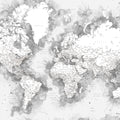 World Map Cities - Louiss Mural Wallpaper - pure wallpaper artwork