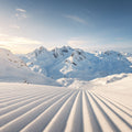 Ski Day Mural Wallpaper - pure wallpaper artwork