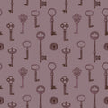 Antique Keys, Rose Mural Wallpaper - pure wallpaper artwork