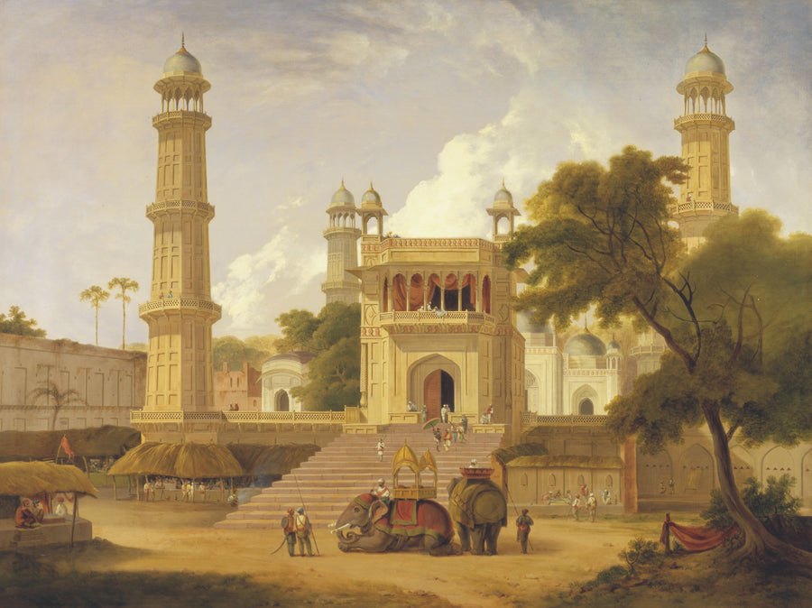 Indian Temple, Said to Be the Mosque of Abo-ul-Nabi, Mural Wallpaper