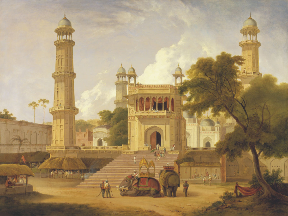 Indian Temple, Said to Be the Mosque of Abo-ul-Nabi, Mural Wallpaper - pure wallpaper artwork