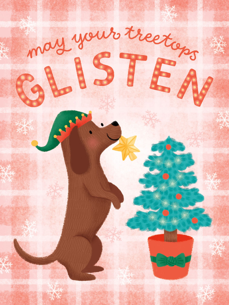 Festive Paws I Mural Wallpaper
