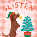 Festive Paws I Mural Wallpaper - pure wallpaper artwork