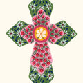 Blooming Cross II Mural Wallpaper - pure wallpaper artwork