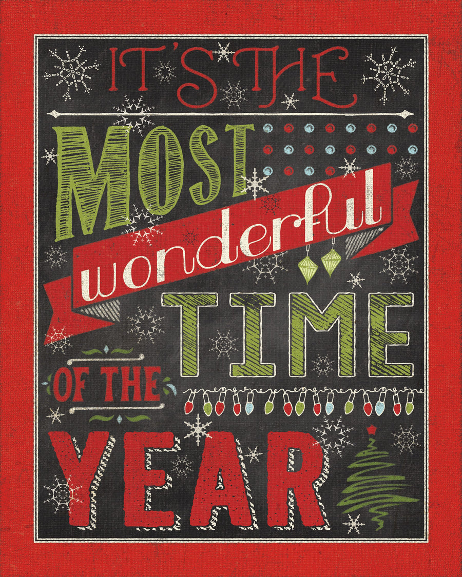 Holiday Talk Color I Mural Wallpaper