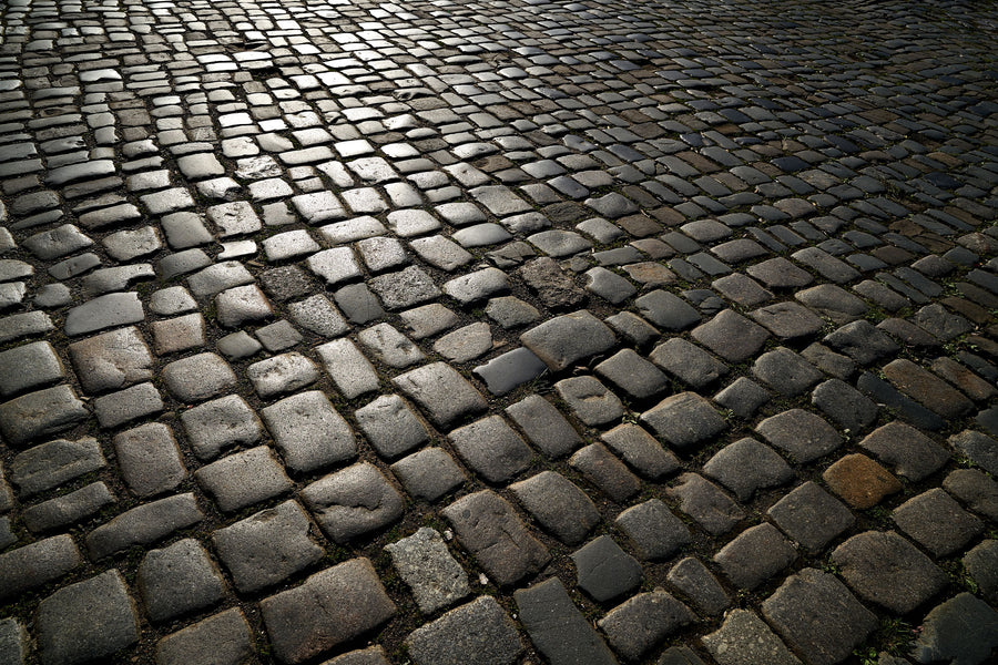 Ancient Cobblestone Mural Wallpaper