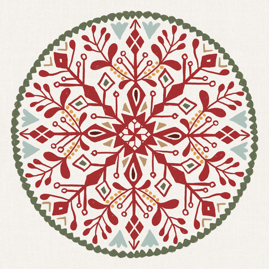 Holiday Form XI Color Mural Wallpaper