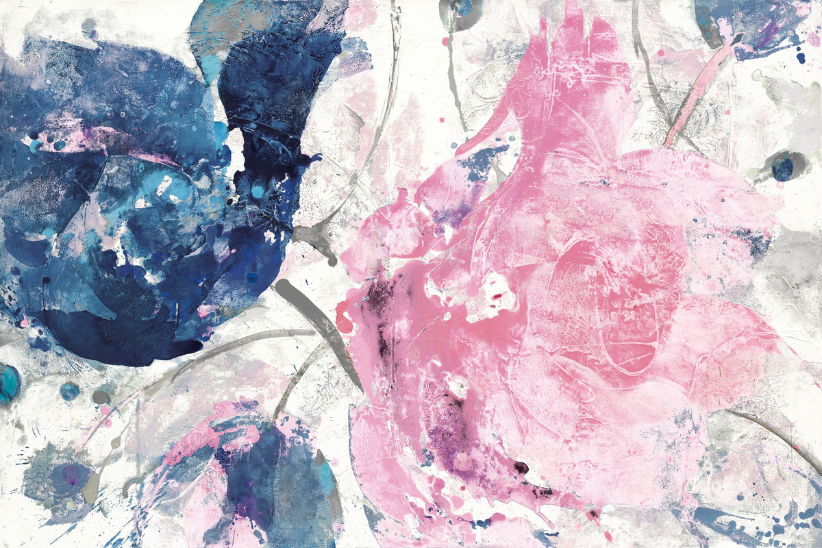 Fireworks Abstract Navy Blue Mural Wallpaper - pure wallpaper artwork