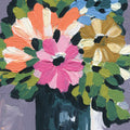 Painterly Florals in Vase I Mural Wallpaper - pure wallpaper artwork