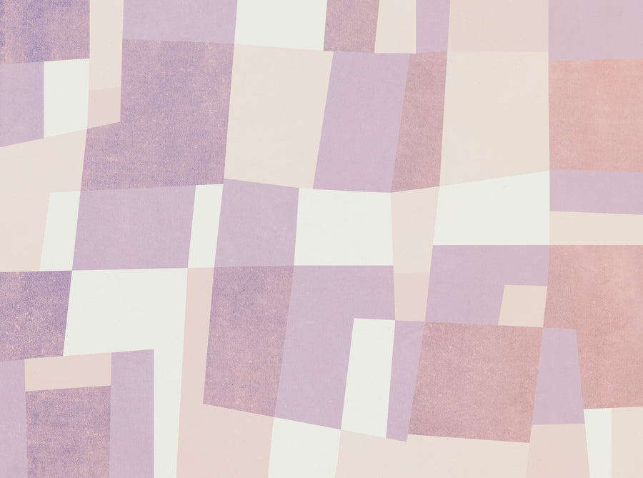 Abstract Fields, Smoothie Berries Mural Wallpaper