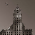 Chicago River Walk Mural Wallpaper - pure wallpaper artwork