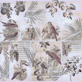 Parrots Study Mural Wallpaper - Edition 3 - pure wallpaper artwork