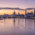 Twilight Bridge Reflection Mural Wallpaper - pure wallpaper artwork