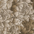 Chasing Dahlia Sepia Mural Wallpaper - pure wallpaper artwork