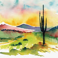 Desert Sunrise Mural Wallpaper - pure wallpaper artwork