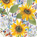 September Flowers Mural Wallpaper - pure wallpaper artwork