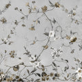 Floral Heaven, Ecru Mural Wallpaper - pure wallpaper artwork
