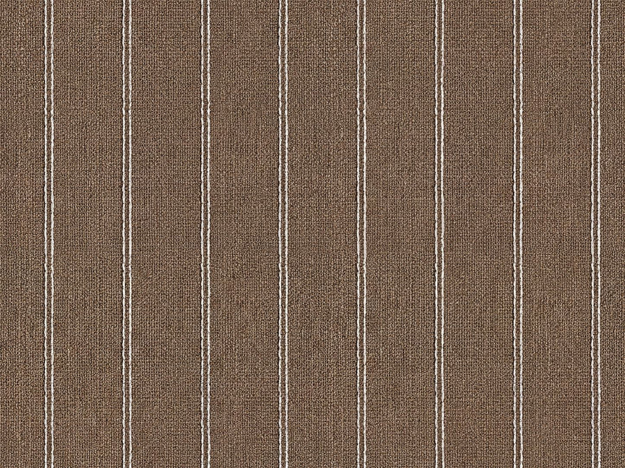 Tailor's Pin Stripe, Bear Brown Mural Wallpaper