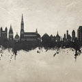 Ulm Germany Skyline Concrete Mural Wallpaper - pure wallpaper artwork