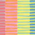 Sunny Side Stripes Mural Wallpaper - pure wallpaper artwork