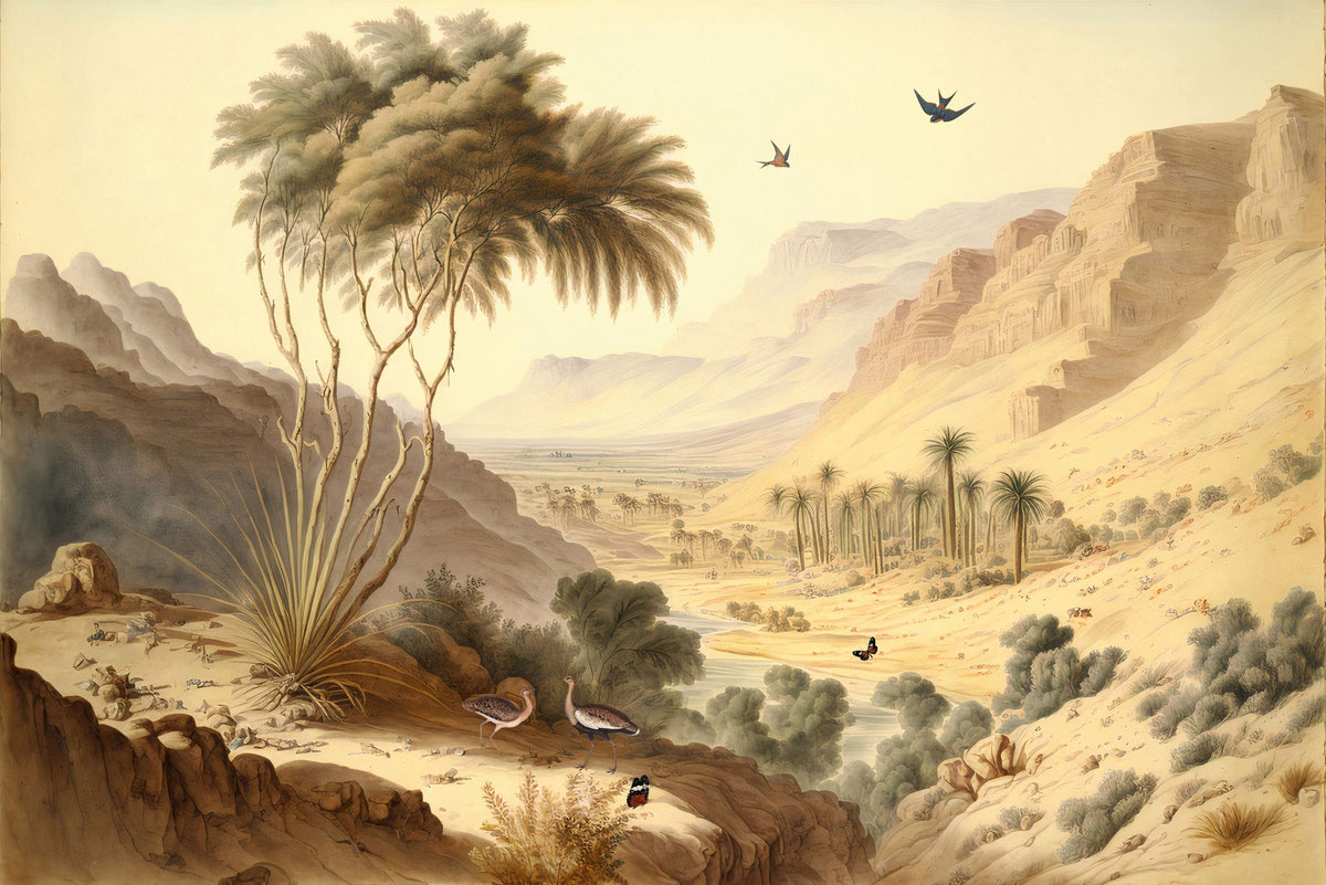 Zagros Mountains Mural Wallpaper - pure wallpaper artwork