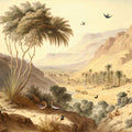 Zagros Mountains Mural Wallpaper - pure wallpaper artwork