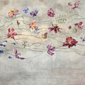 Twisted Flowers Mural Wallpaper - pure wallpaper artwork