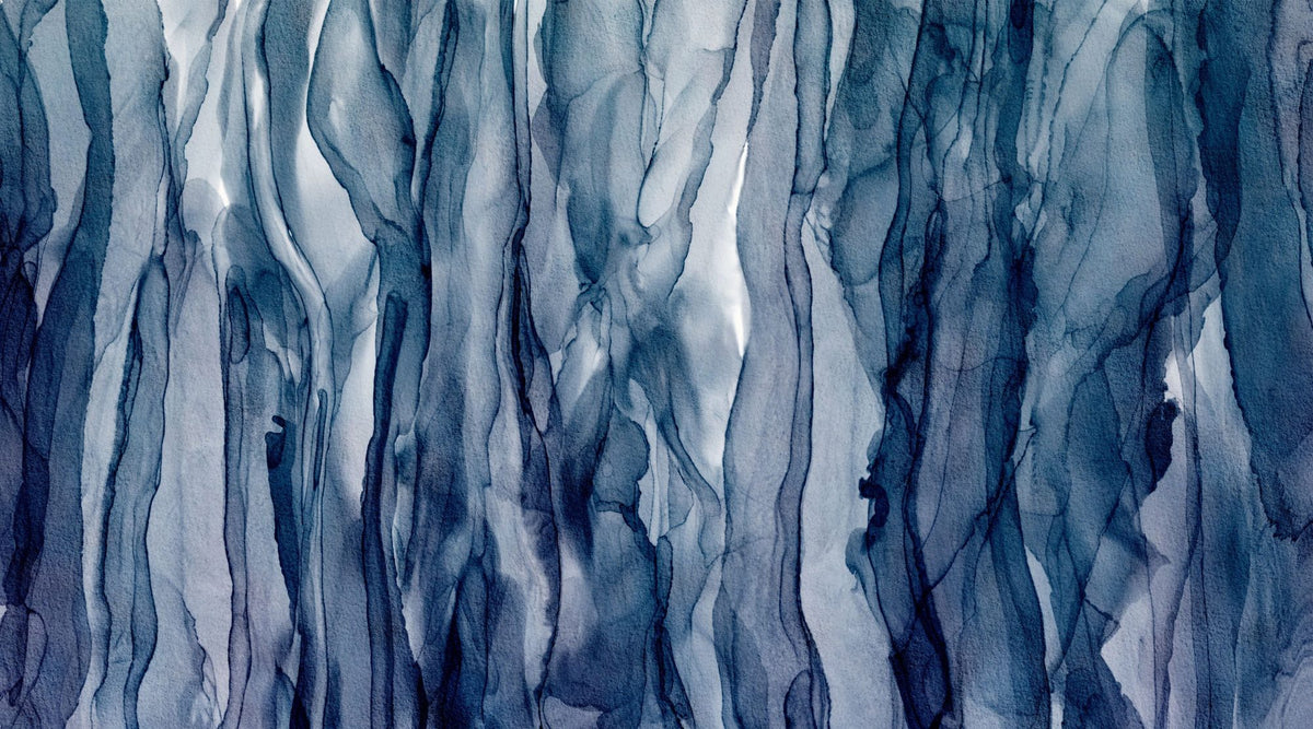 Beneath the Waterfall Mural Wallpaper - pure wallpaper artwork
