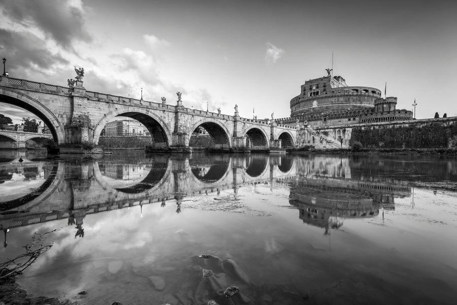Eternal Bridge and Castel Mural Wallpaper