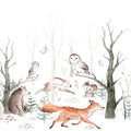 Woodland Crew Mural Wallpaper - pure wallpaper artwork