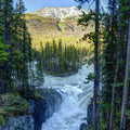 Sunwapta Falls Mural Wallpaper - pure wallpaper artwork