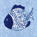 Coastal Chinoiserie II Mural Wallpaper - pure wallpaper artwork