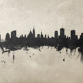 Ottowa Canada Skyline Concrete Mural Wallpaper - pure wallpaper artwork