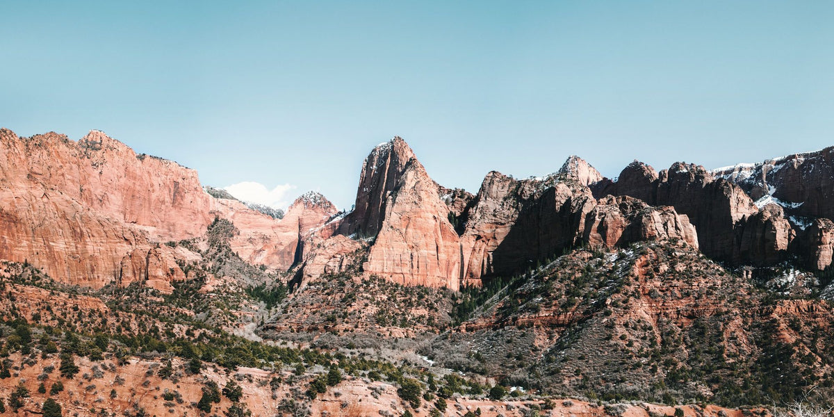 Kolob Canyons Mural Wallpaper - pure wallpaper artwork
