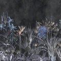 Field of Dreams Dark Blue Mural Wallpaper - pure wallpaper artwork