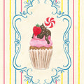 Sweet Life on Stripes III Mural Wallpaper - pure wallpaper artwork