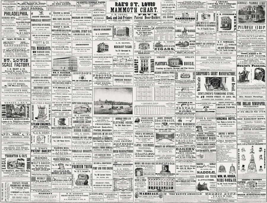Vintage Newspaper Mural Wallpaper