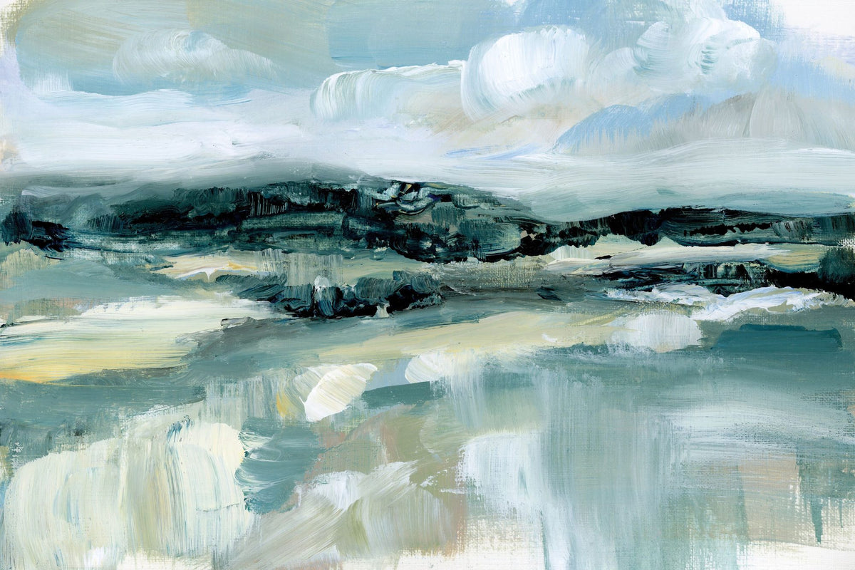 Clouds Incoming Mural Wallpaper - pure wallpaper artwork