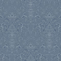 Ludovici Pattern; Middle Blue Mural Wallpaper - pure wallpaper artwork