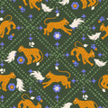 Wild Cat Roar Mural Wallpaper - pure wallpaper artwork